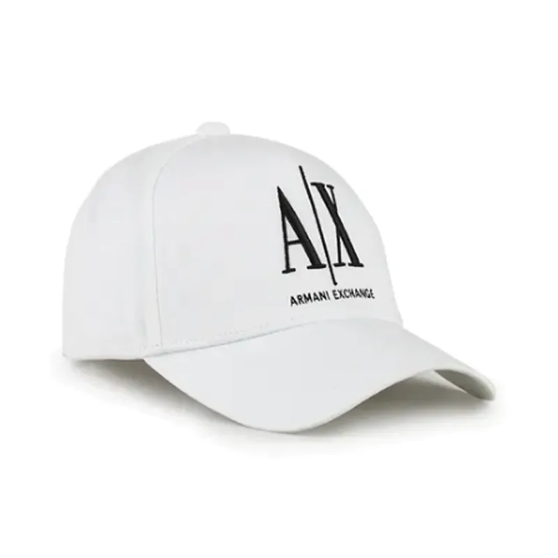 ARMANI EXCHANGEAE Cotton Baseball Caps Unisex White-0