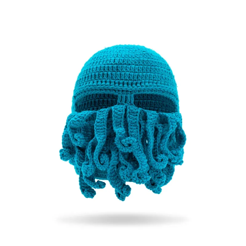 KENMO Acrylic Beanies Unisex Blue-1