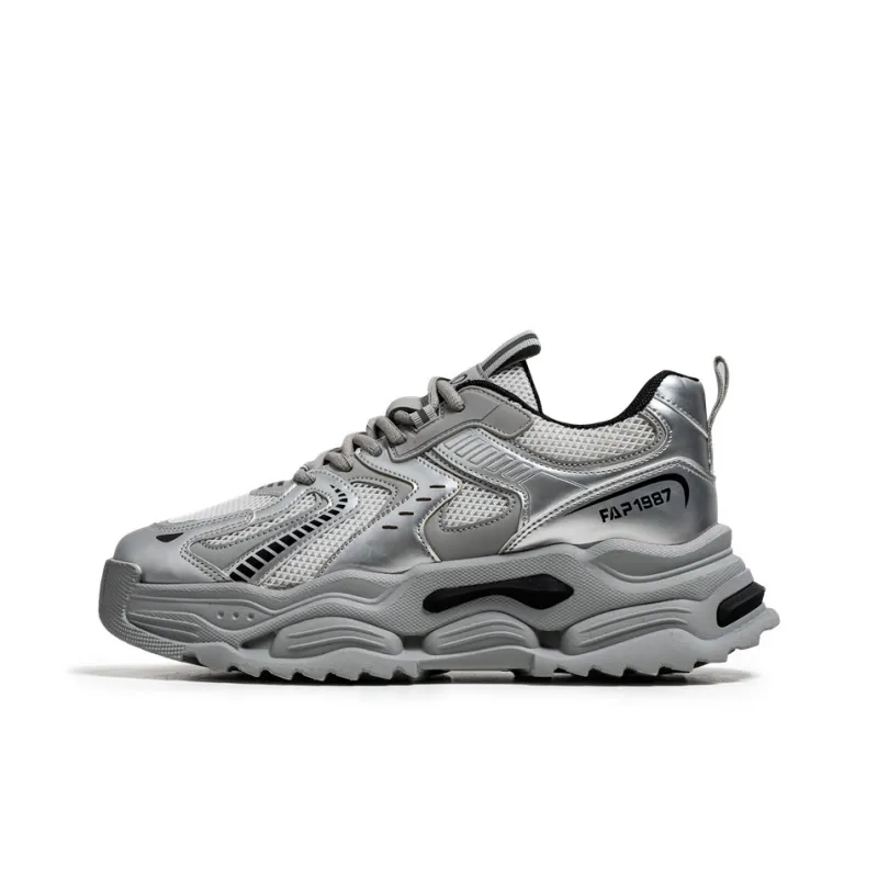M.M Party Anti Slip Wear Resistant Low Top Chunky Sneakers Men's-3