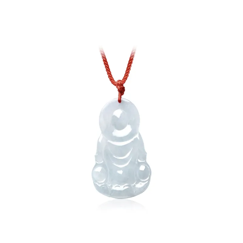 CHOW TAI FOOK Glutinous Jade Necklaces Unisex-1