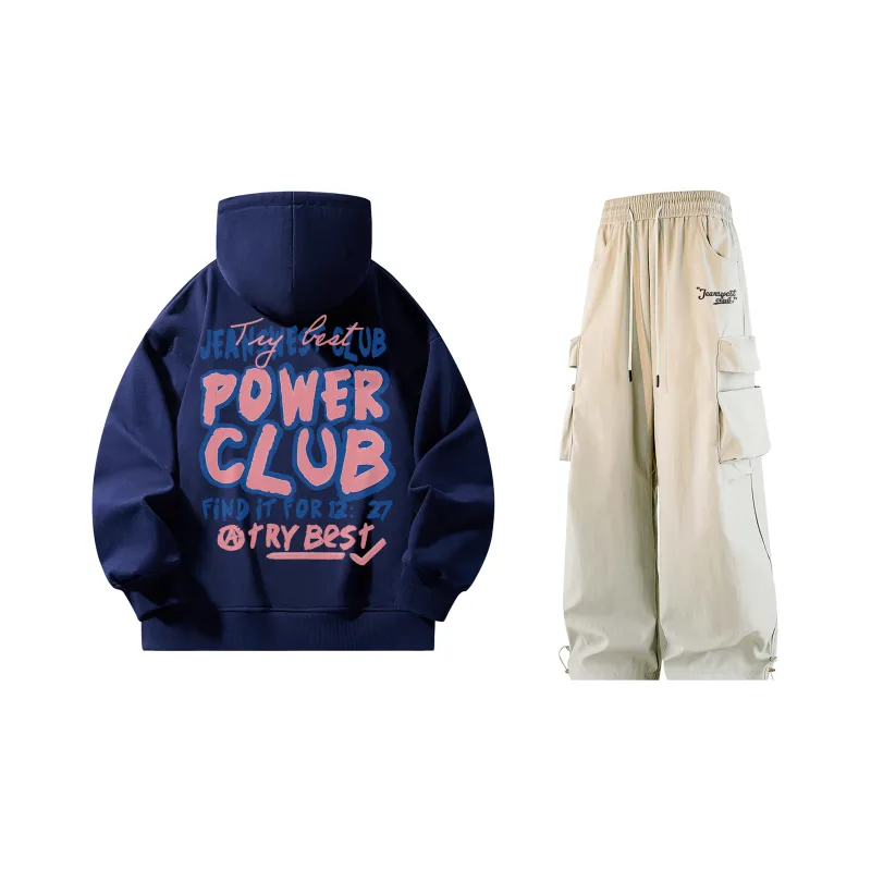 JEANSWEST CLUB Sweatshirt Set Unisex-31