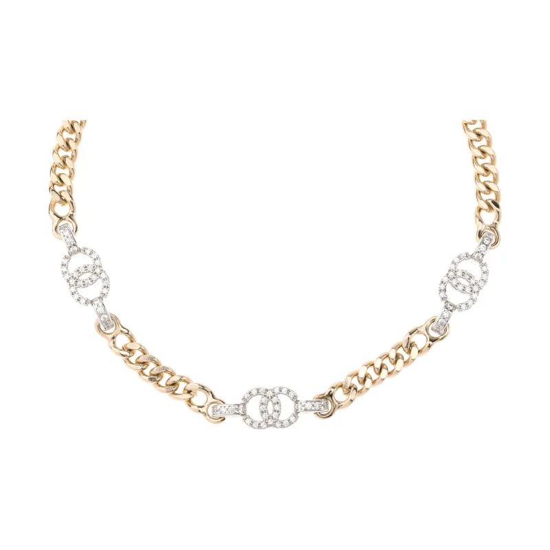 CHANEL Metal Necklaces Women's Gold-0