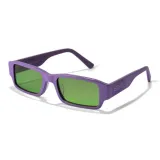 Purple Frame with Dark Green Lens