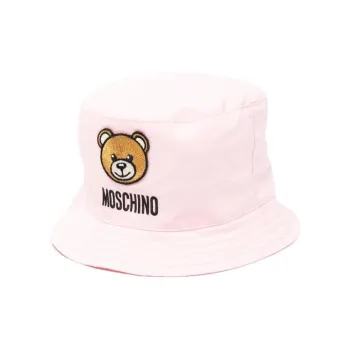 MOSCHINO Kids Teddy Bear Cotton Hat