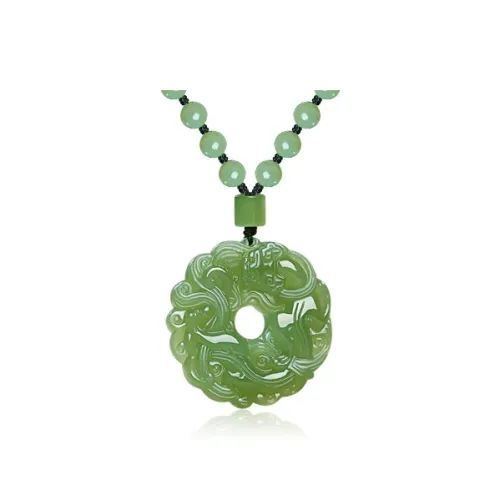 MOONS FAME Hetian Jade Pendants Unisex