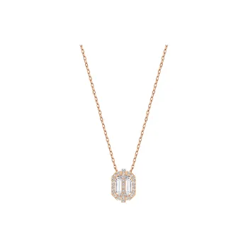 Swarovski Favor Crystal Necklaces Women's Rose Gold