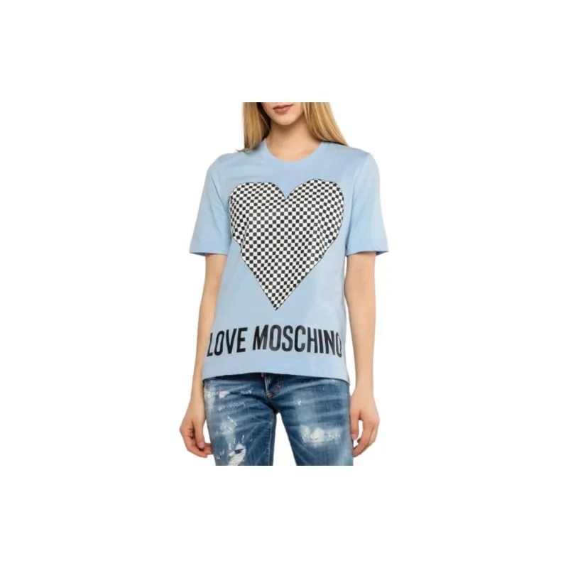 MOSCHINO T Shirts Women's Light Blue-1