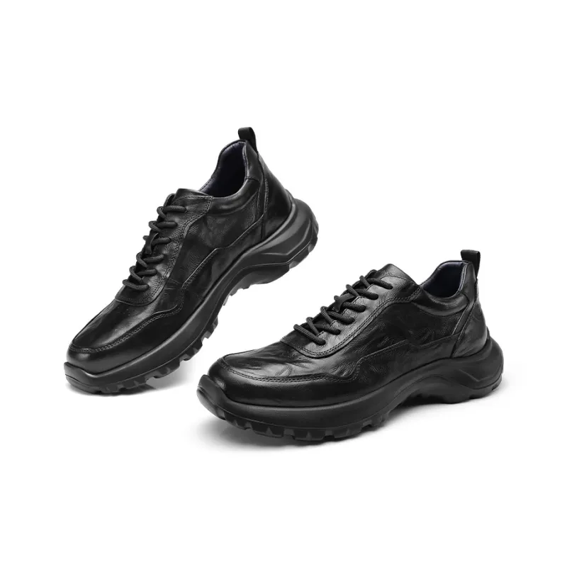 Strongman 3515 Men's Casual Shoes Men's Black Brown-2