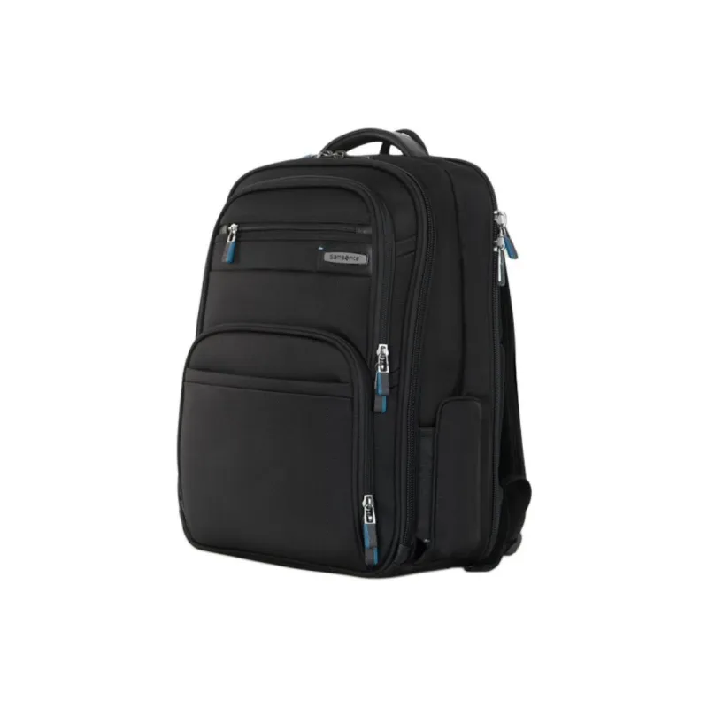 SAMSONITE Fabric Backpack Medium Size Men's Black-1