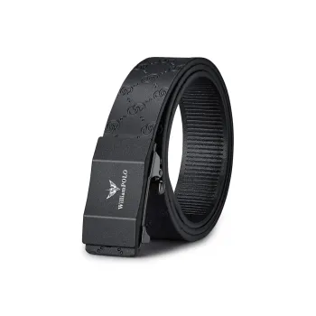 WilliamPOLO Surface Cow Split Leather/Sole Microfiber Leather Belts Men's 3.4cm Wide