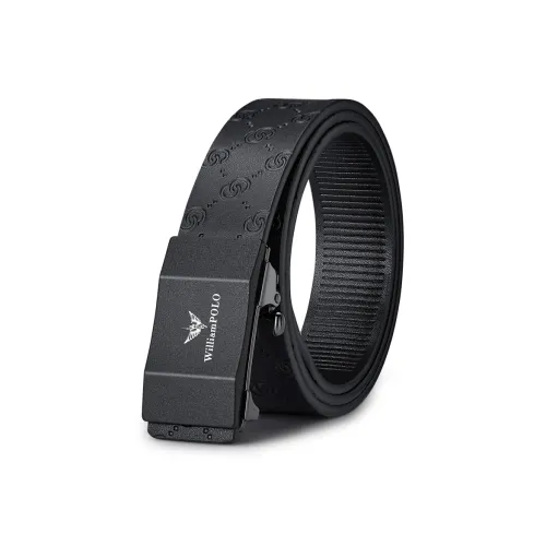 WilliamPOLO Leather Belts Men