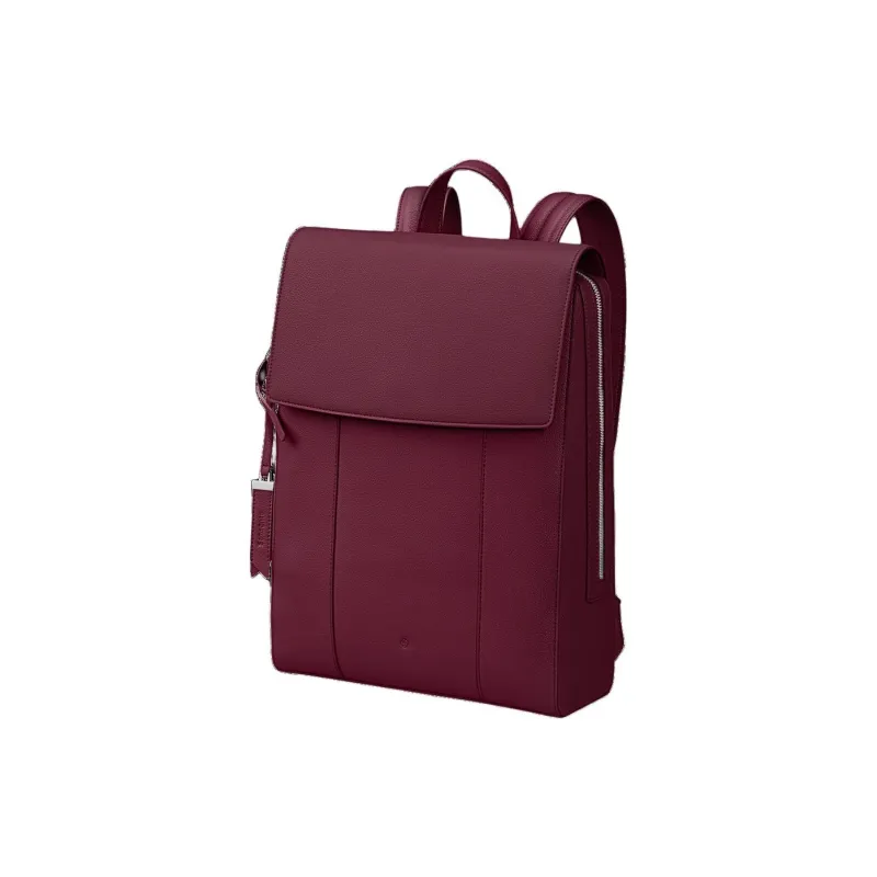 SAMSONITE Polyurethane Backpack Women's Garnet Red-1