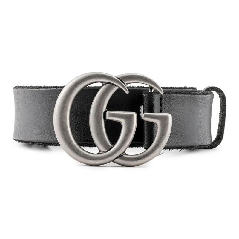 GUCCI Gg Logo Buckle Belt-1