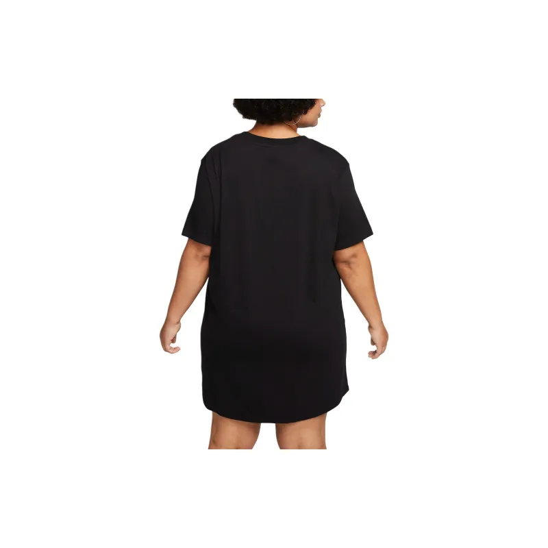 Nike Sportswear Essential Women's Short Sleeve T Shirt Dress Plus Size-1