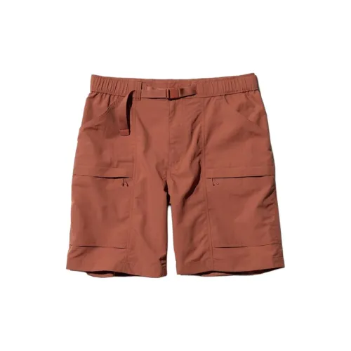 UNIQLO Cargo Shorts Unisex 28 Deep Orange