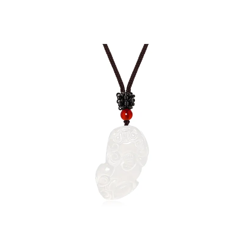 Far Mountain Joe Agate Jade Necklaces Unisex-1