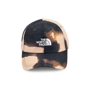 Supreme X Tnf Bleached Denim Print 6 panel Cap