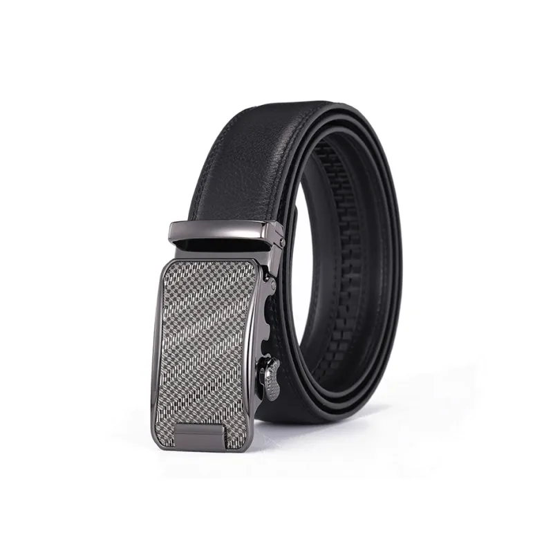 ALIEN BANG Cow Split Leather Leather Belts Men's Width 3.5CM-0