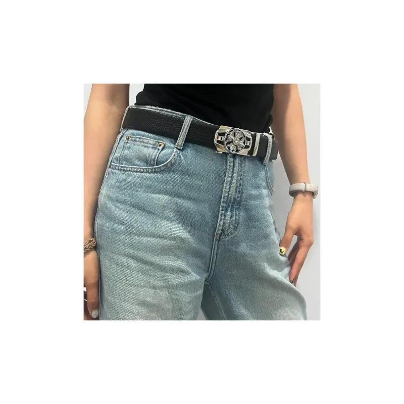 ACUC Cow Leather Belts Unisex 3.8cm-3