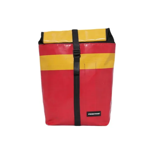 FREITAG Backpacks Red And Bright Yellow