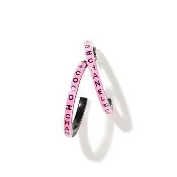 CHANEL Earrings Women's Pink
