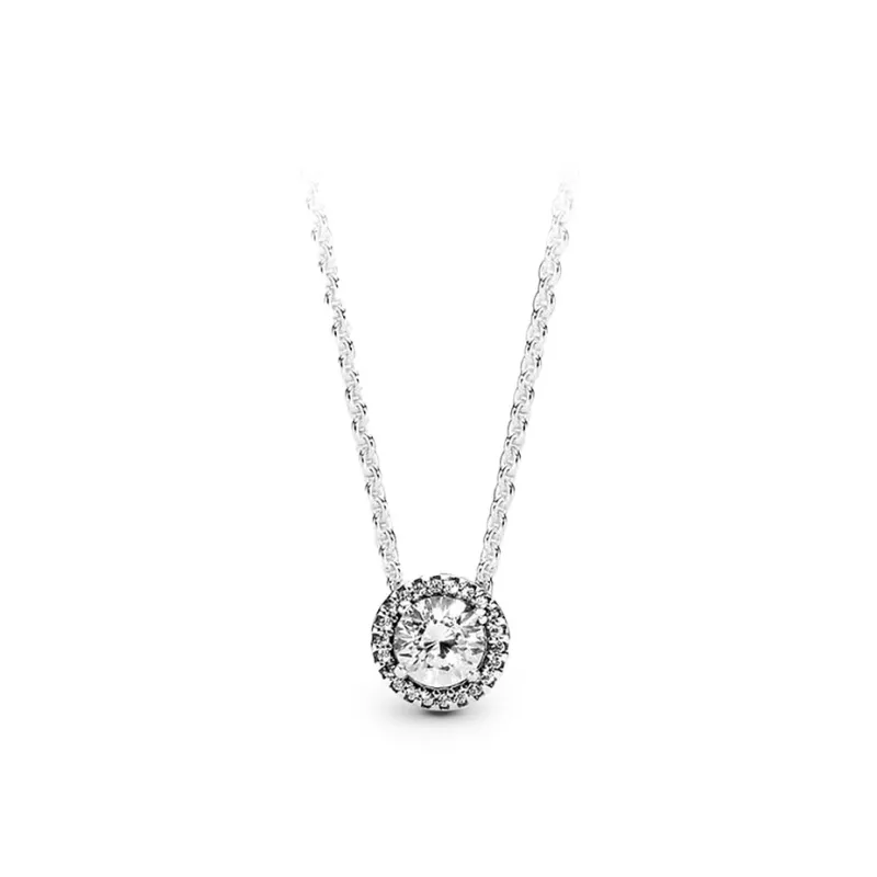 Pandora 925 Sterling Silver Necklaces Women's-0