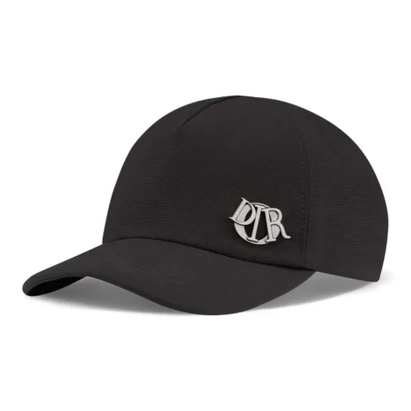 DIOR Cotton Baseball Caps Men's Black-0