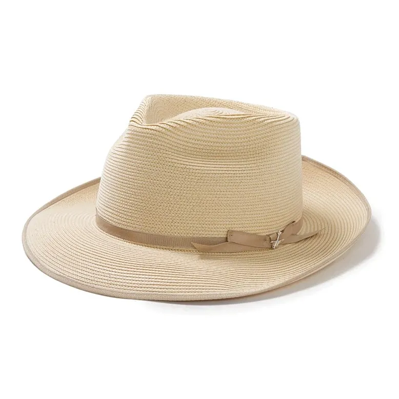 STETSON Satin Sun Protection Hats Unisex Beige-2