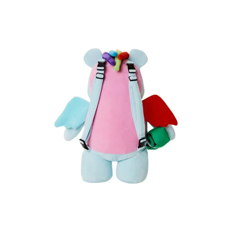SPRAYGROUND Polyester Backpack Large Size Women's Light Blue-2
