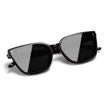 PULAIS Plate Frame Square Sunglasses Unisex