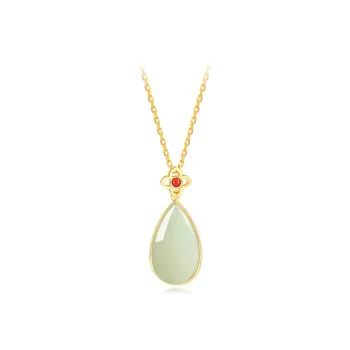 Chongqing Gold Store Chalcedony Necklaces Women's