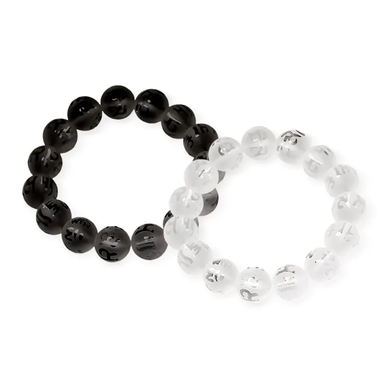 GUDS GAVE Synthetic Crystal Bracelets Unisex-3