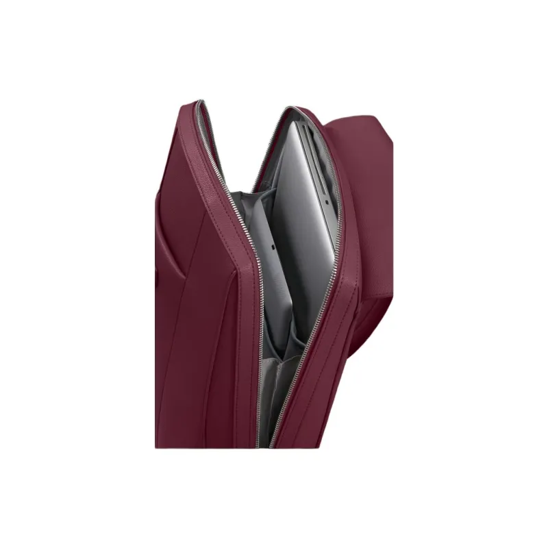 SAMSONITE Polyurethane Backpack Women's Garnet Red-3