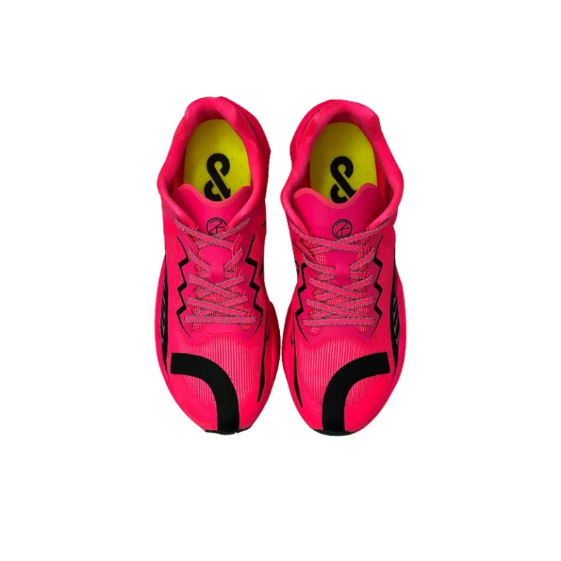 LOOP BURN Running Shoes Unisex Low Top Fuchsia-2
