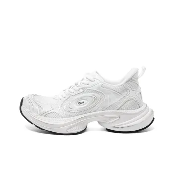 Ocai Slip Resistant Water Resistant Low Top Casual Running Shoes Unisex White