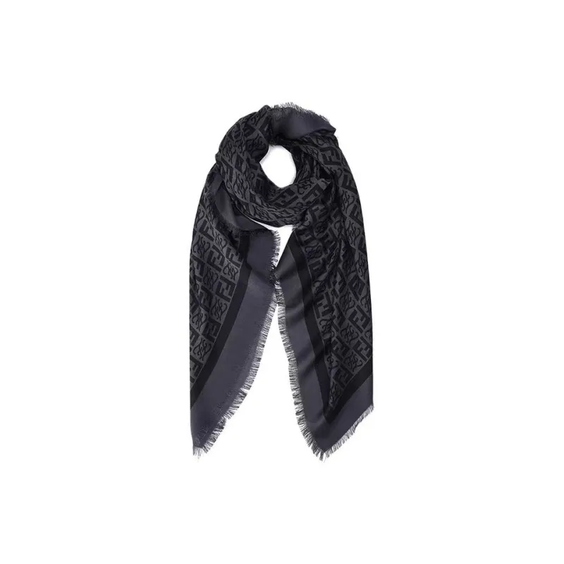 FENDI Silk Scarves Unisex-0