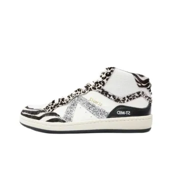 Schutz TÊNIS High-Top Skateboard Shoes Women's White