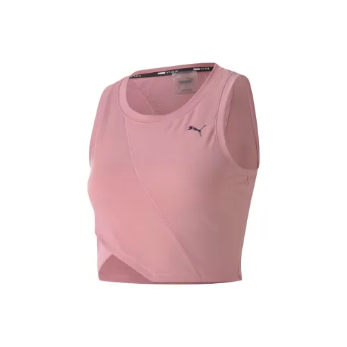 PUMA Tank Tops Women's Pink Purple