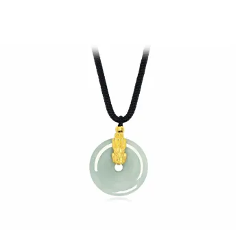 FMC Bean Type Jadeite Necklaces Unisex