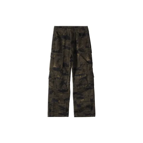 LONSDALE Jeans Unisex Army Green Camouflage