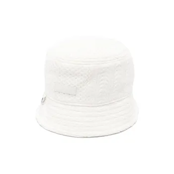 Jacquemus Le Bob Belo Cable Knit Bucket Hat
