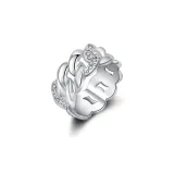 Silver Rhinestone