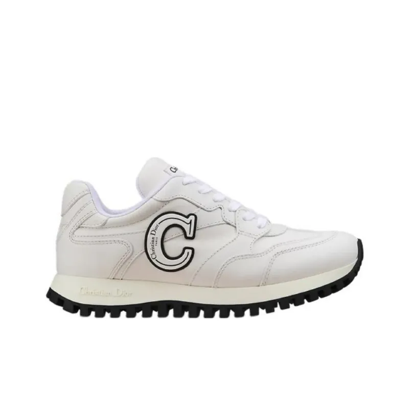 DIOR C'est Dior Low-Top Casual Shoes Women's White-1
