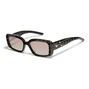 GENTLE MONSTER Gem embellishment Squared Sunglasses