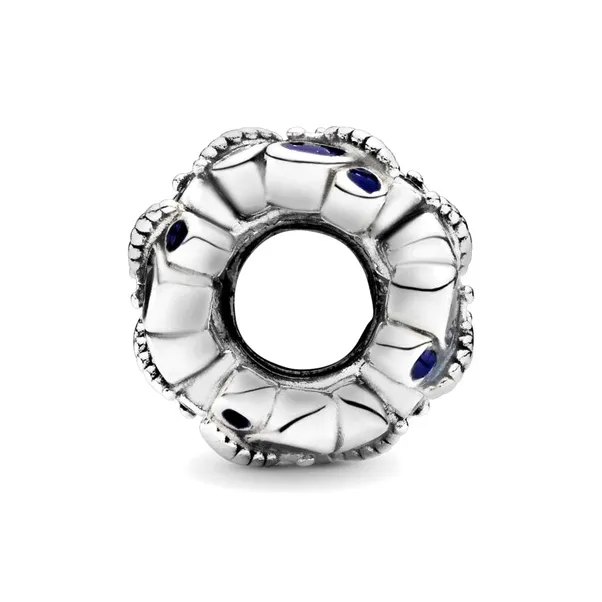 Pandora MOMENTS Bead Chain Women's Blue/Silver-1