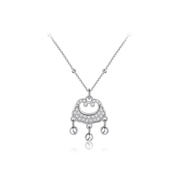 FANCI S925 Silver Set With Gemstones Necklaces Women's