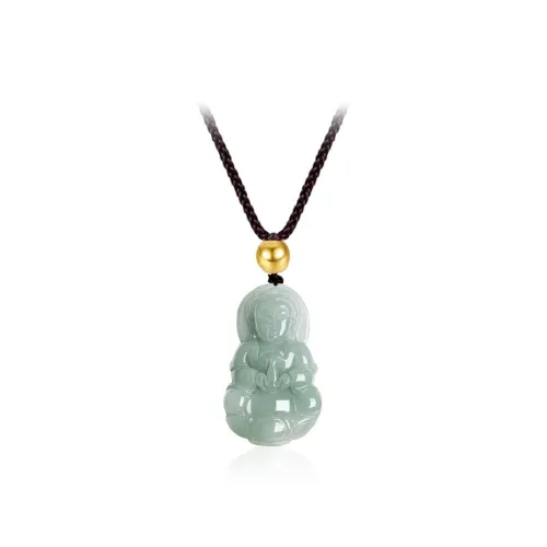 The Star of the Water Shell Jade Necklaces Unisex