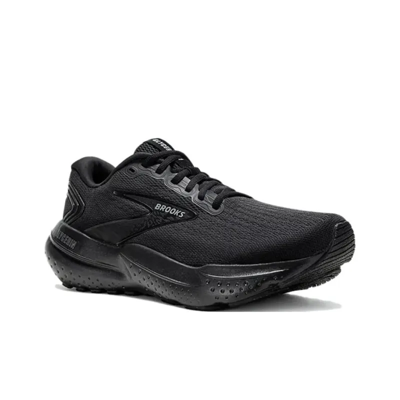 Brooks Glycerin 21 Anti Slip Wear Resistant Low Top Running Shoes Men's Black-1