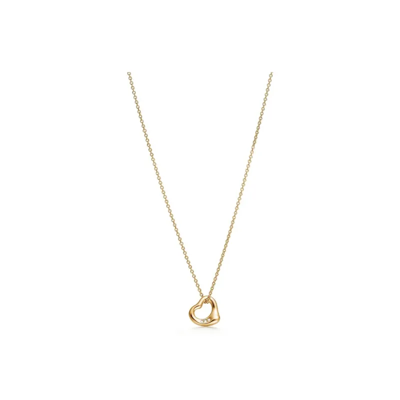 TIFFANY & CO. Elsa Peretti® 18K Gold Necklaces Women's Gold-0