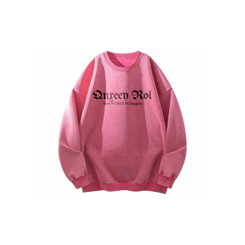 Qnxeey Sweatshirts Unisex-4